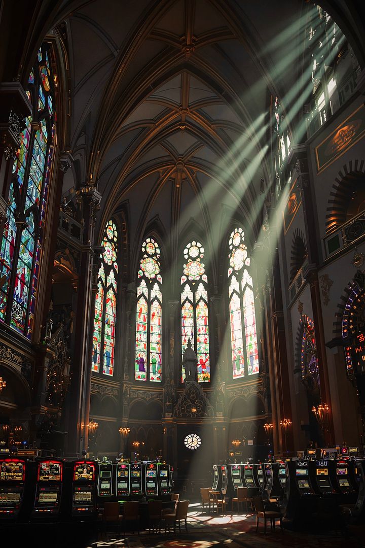 no crying in the cathedral.
