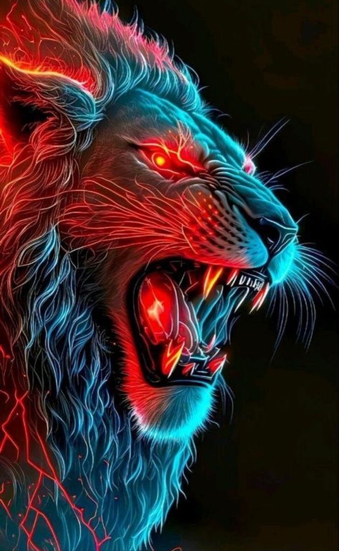 Lighting Lion