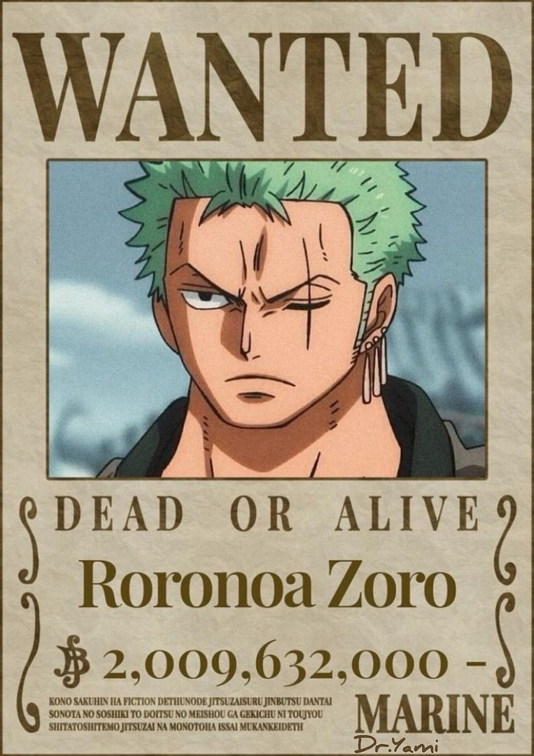 RORONOA ZORO