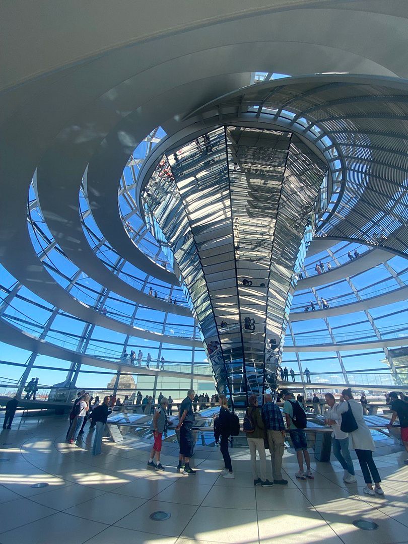 The dome of the Bundestag