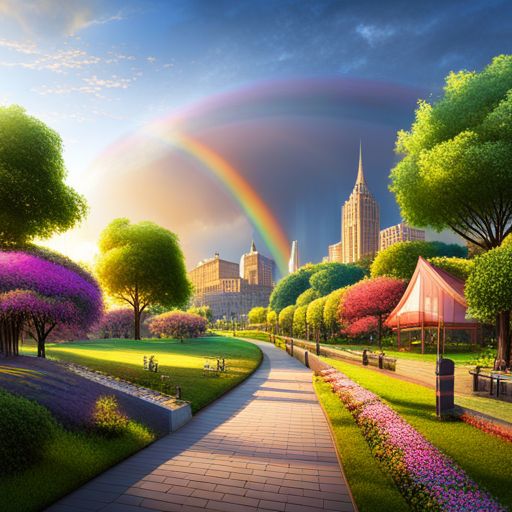 rainbow city