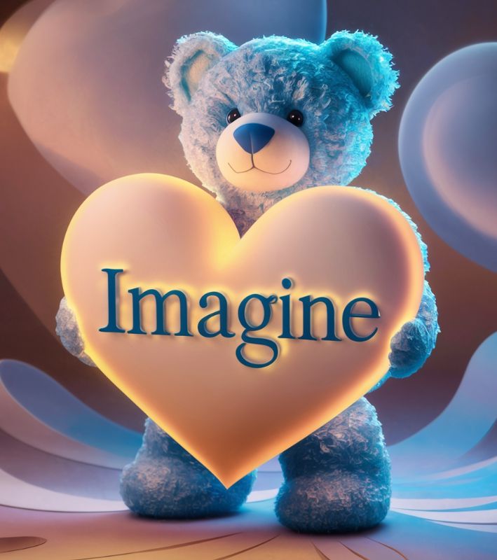 Imagine from the bottom of your heart