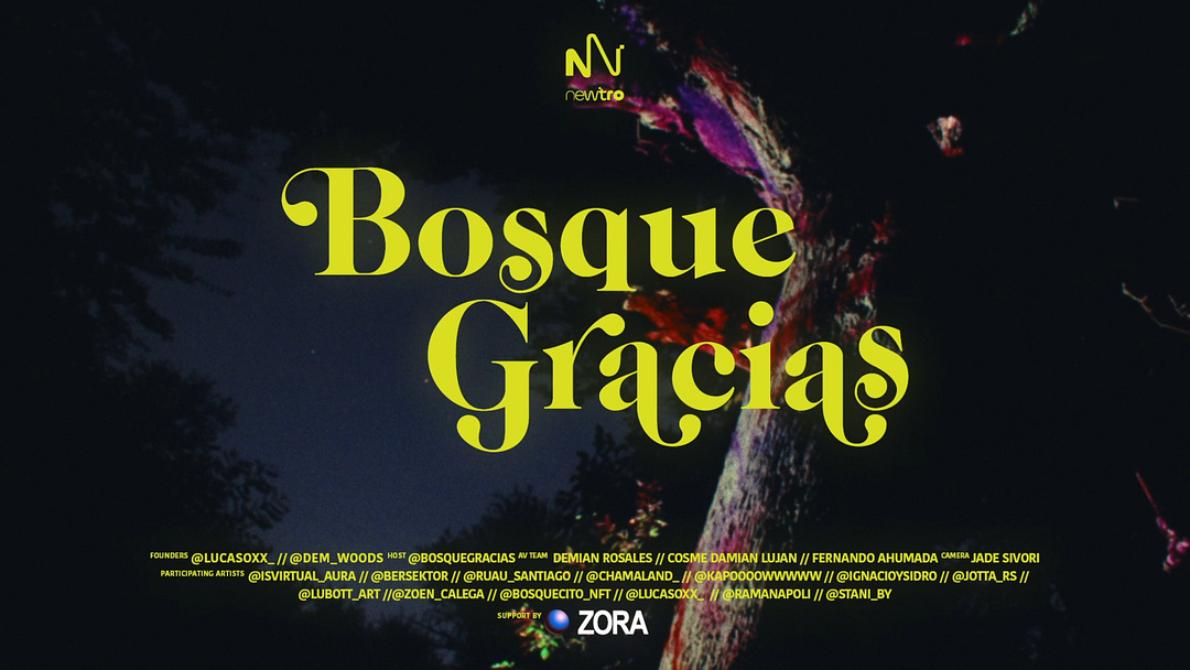 Newtro X BosqueGracias Art Residency