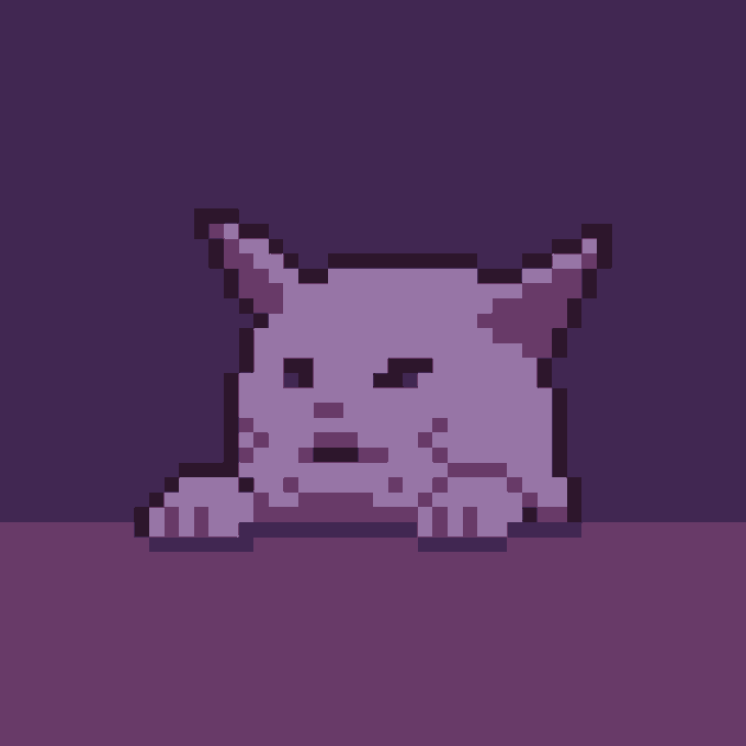 pixel cat