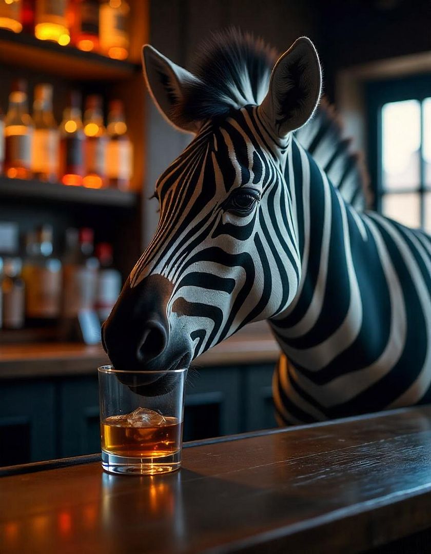 Whiskey zebra