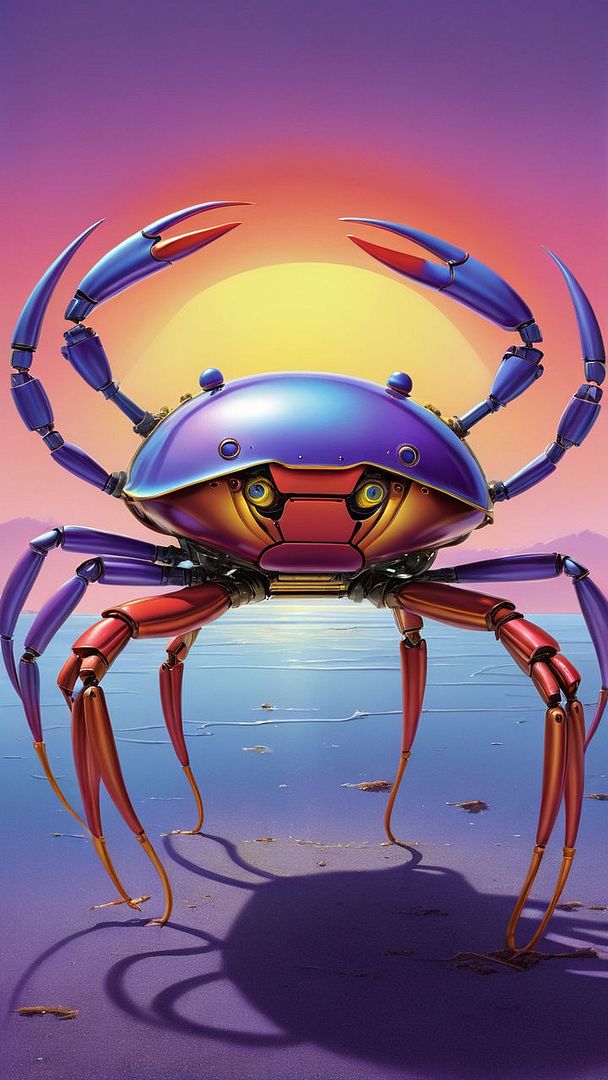 A hyper crab