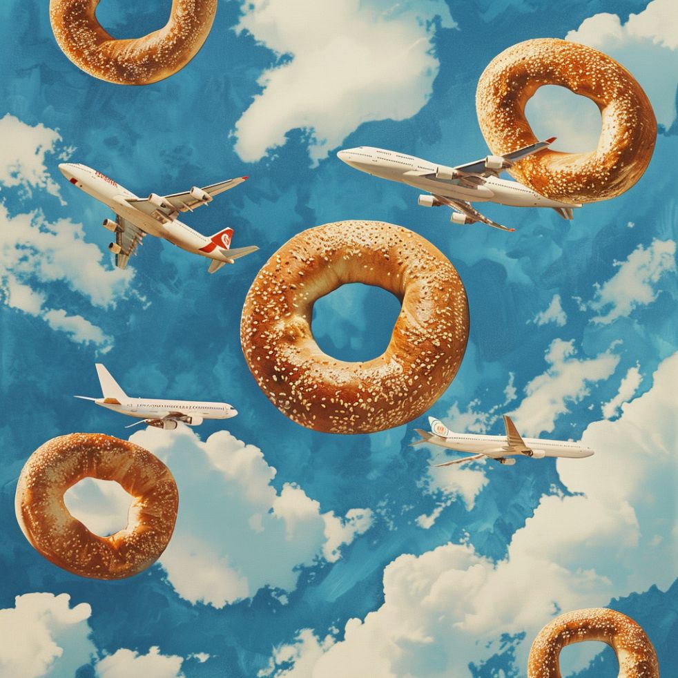 Plane Bagels