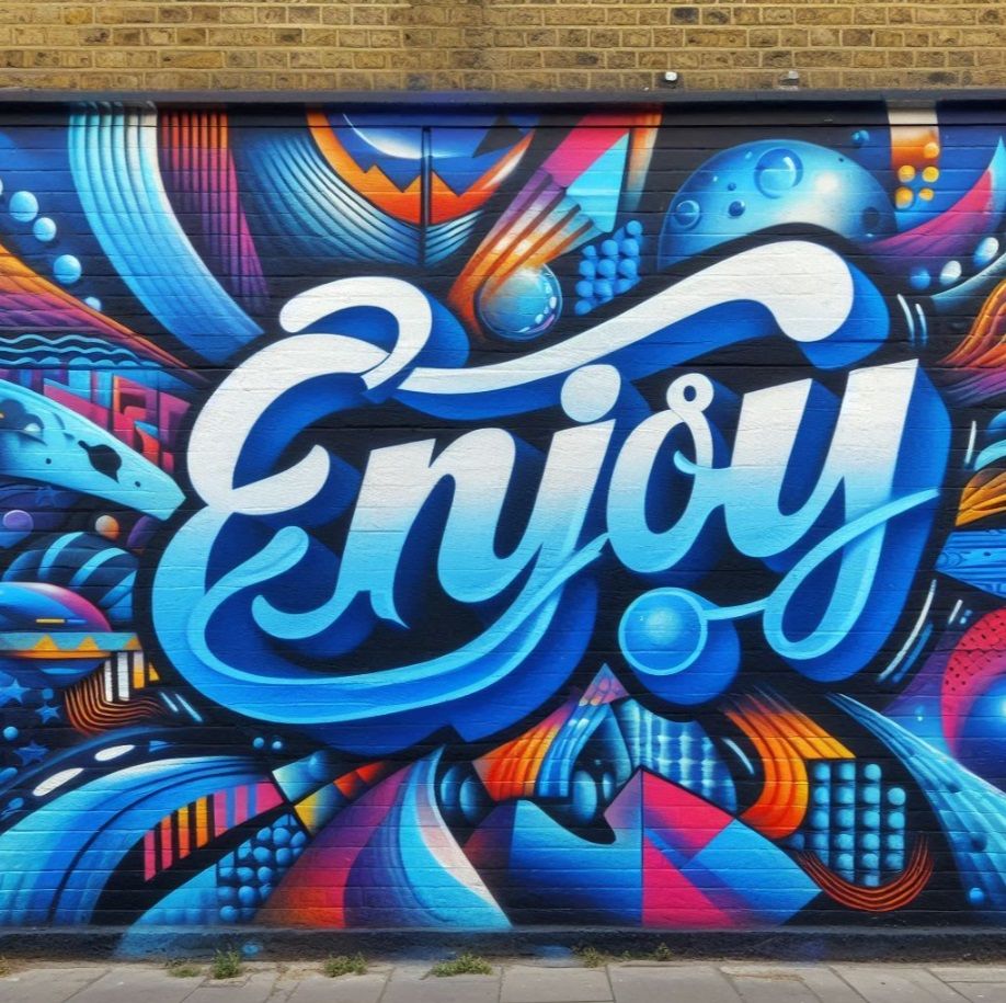 ENJOY graffiti