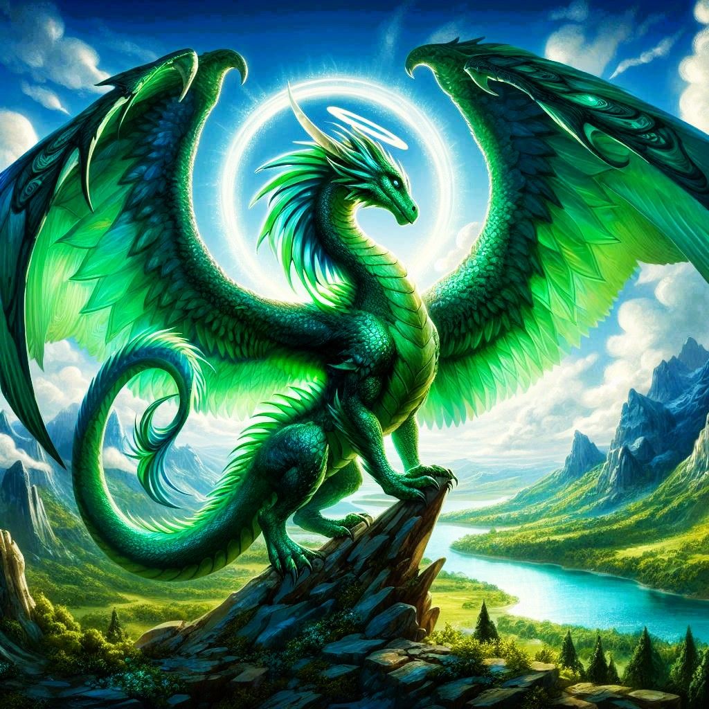 Based Green Dragon