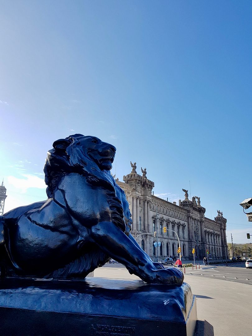 Lion statue