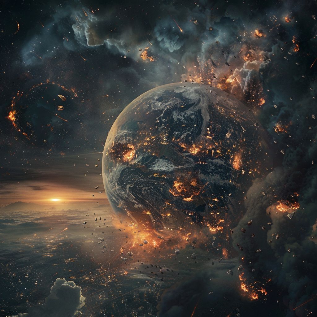 destroying earth