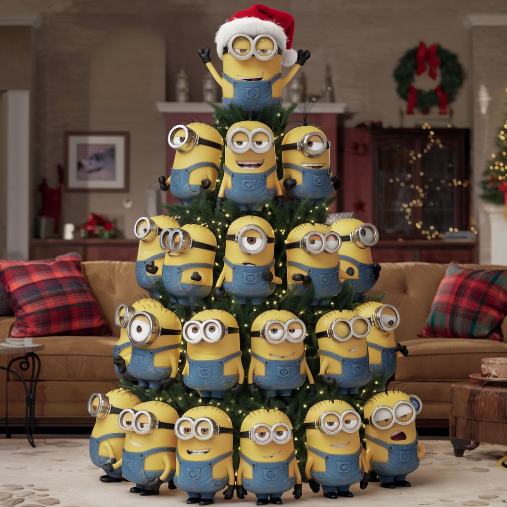 Christmas minions