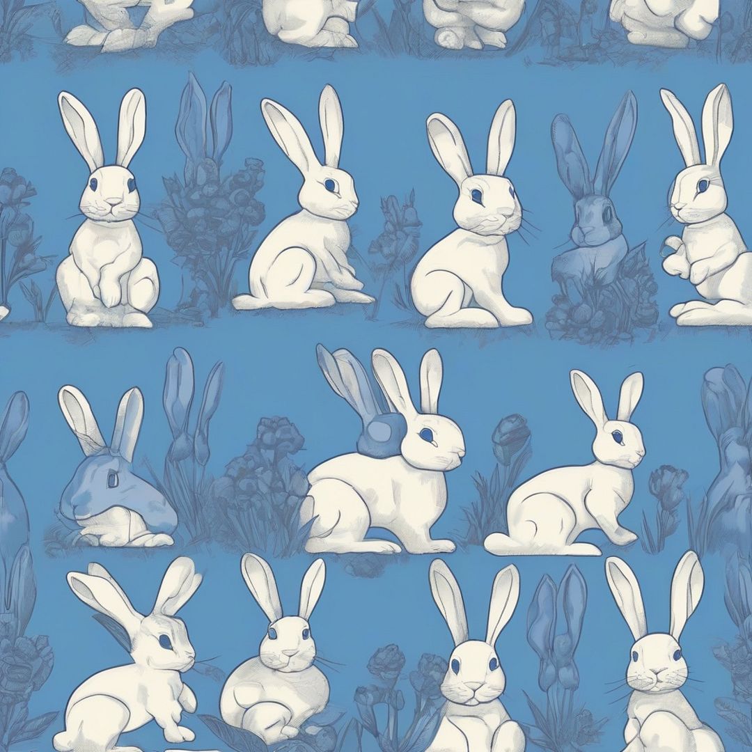 blue bunny