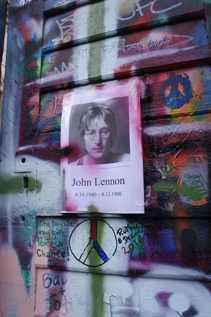 Wall of John Lennon