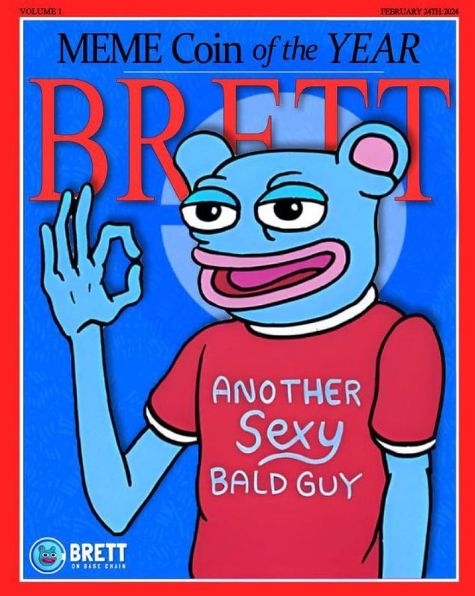 BRETT - Meme coin of the YEAR