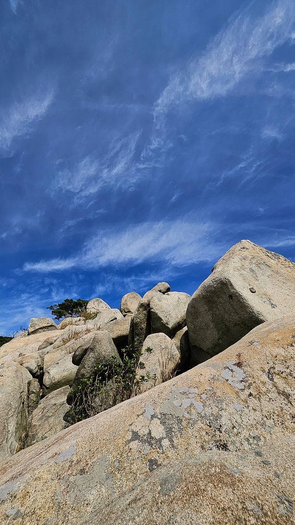 Mani Mountain, wonderful clouds and rocks! #008  241001 Manisan,  Ganghwa Island, Incheon, South Korea