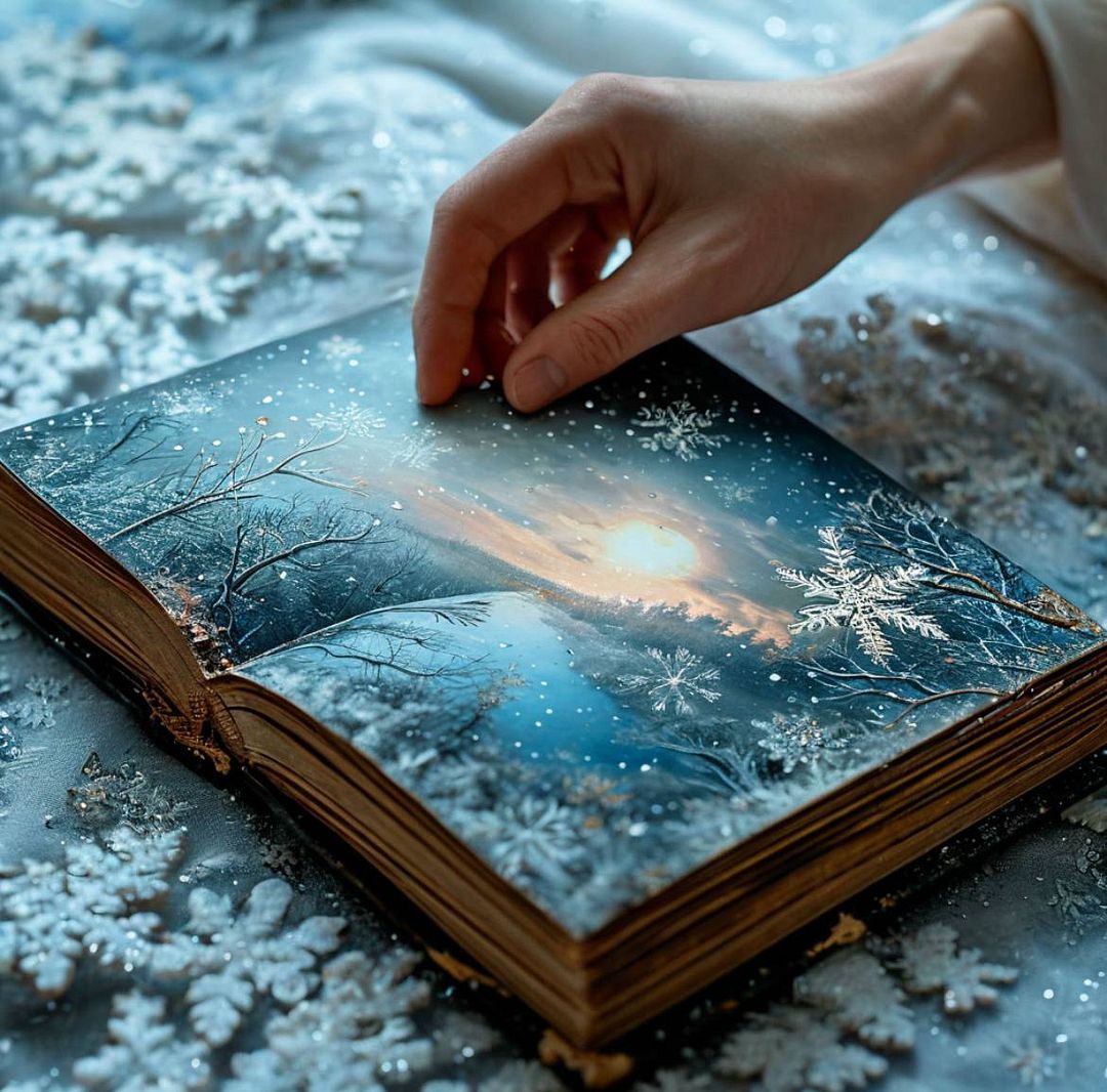 snow book