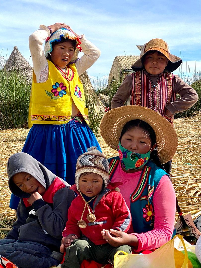 The Aymara Indians  (Lake Titicaca)