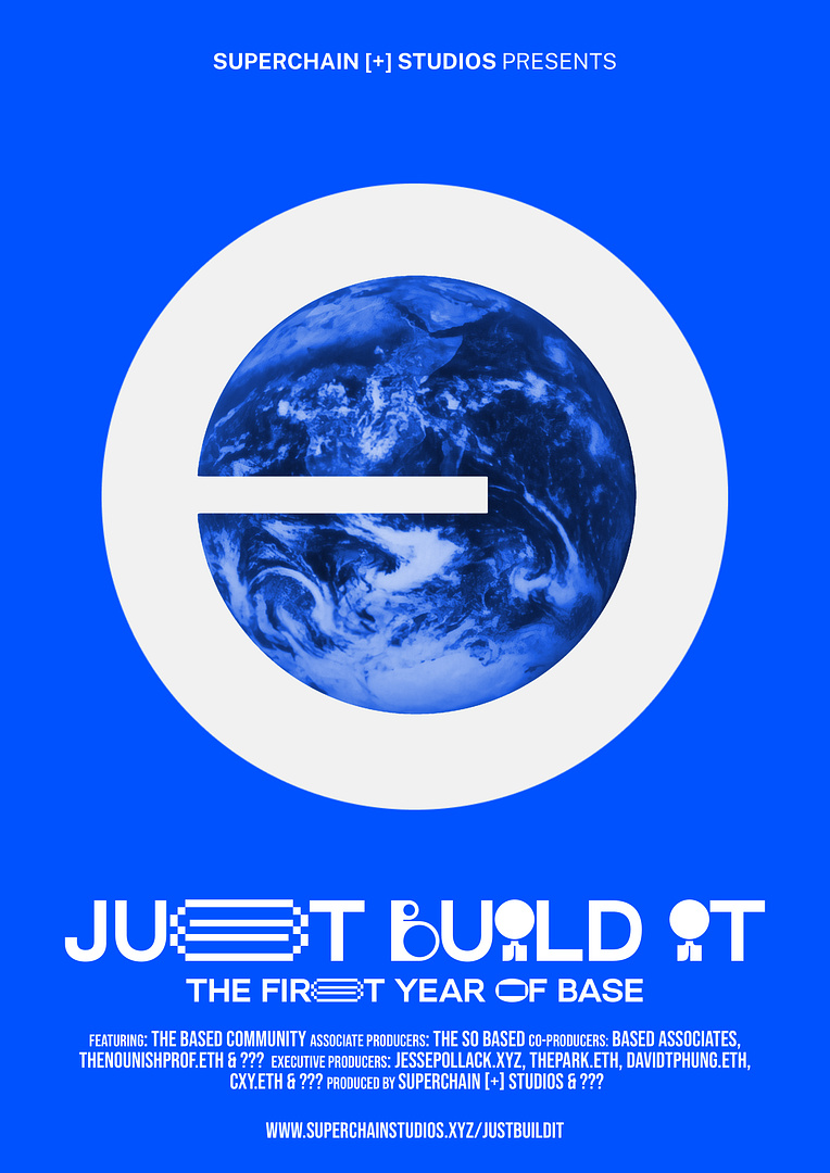 Just Build It: The Movie. Launch poster