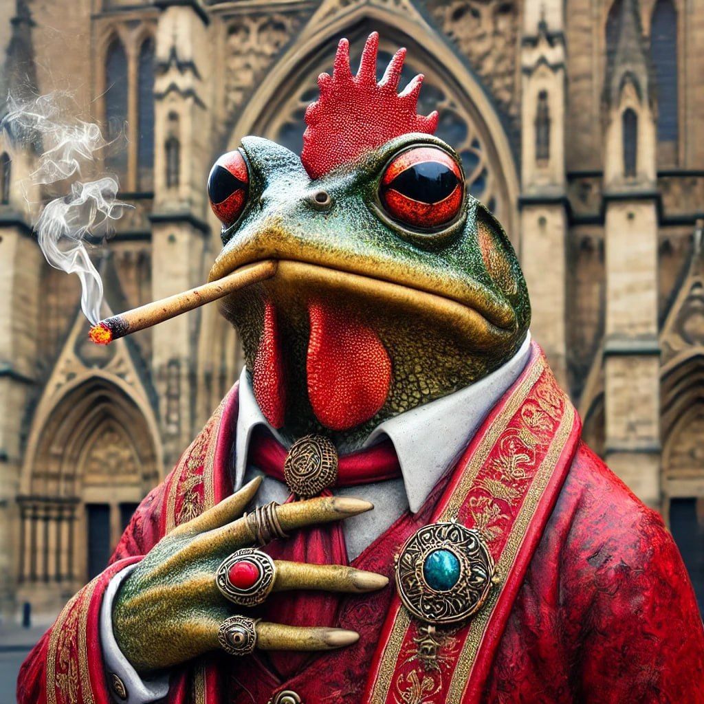 ENJOY Blessed Smoking Chicken Frog # 18 $BSCF