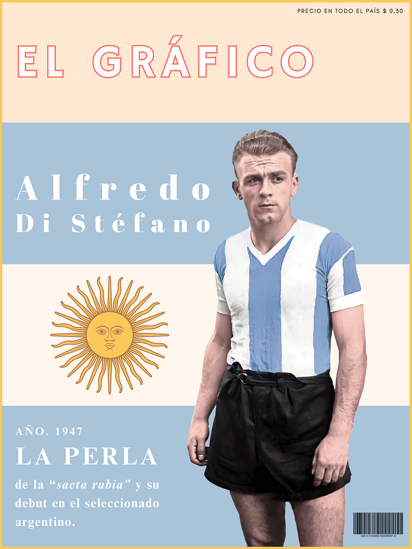 Alfredo Di Stéfano - Selección Argentina - 1947