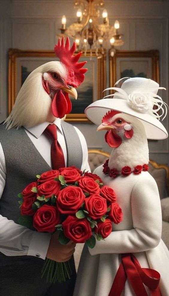 cocks wedding