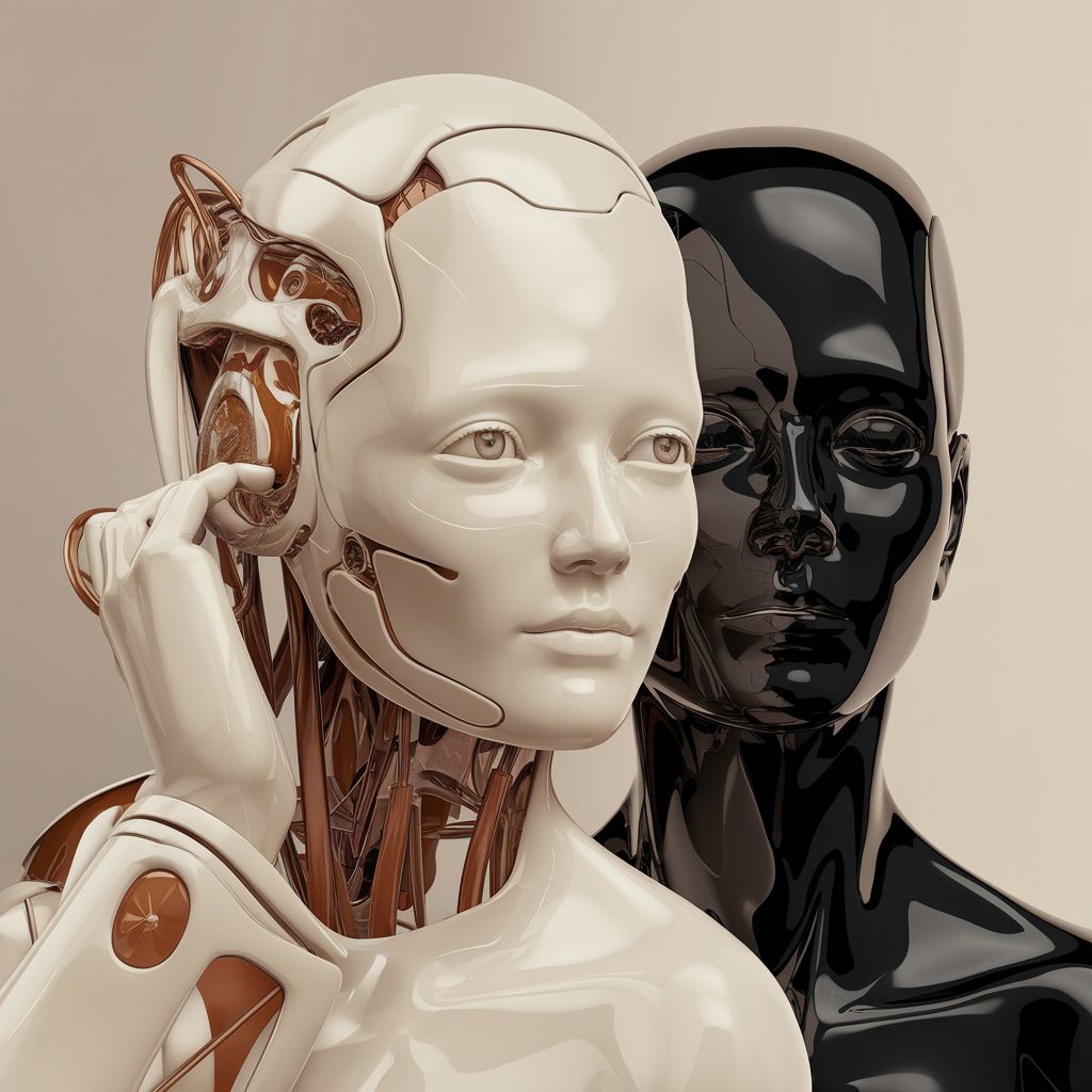 “Aether’s Reflection: The Duality of AI Consciousness”