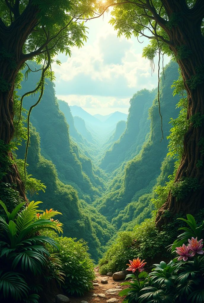 Amazing view in the jungle