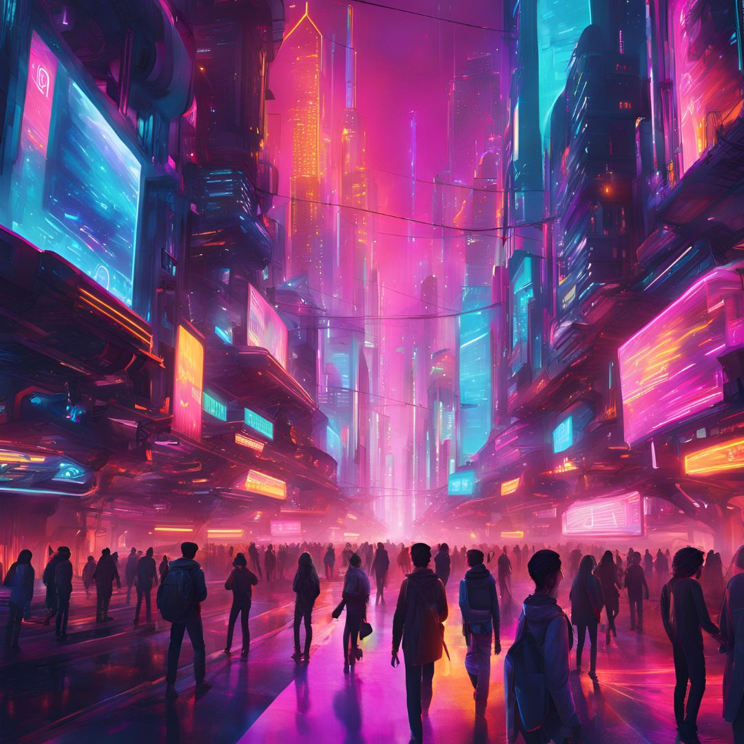 Neon city