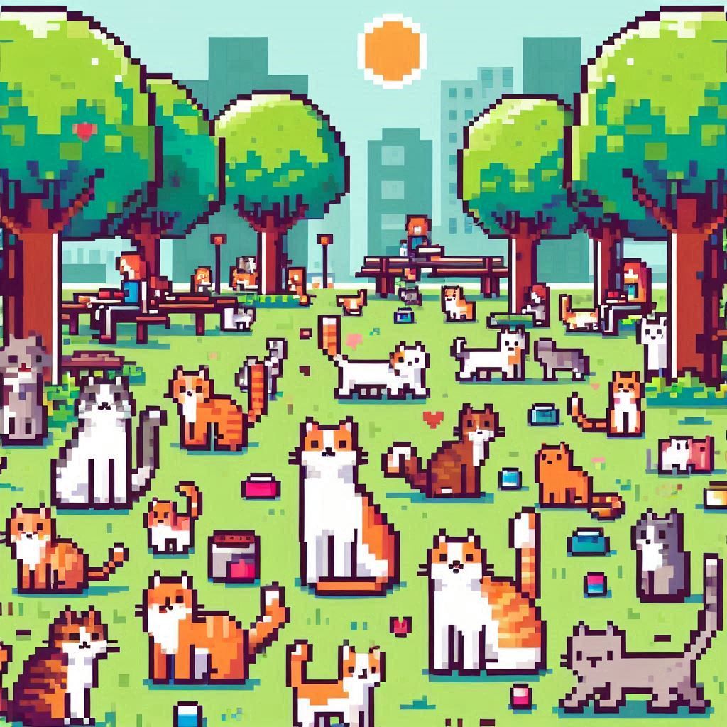 Cats 8 Bit 😻