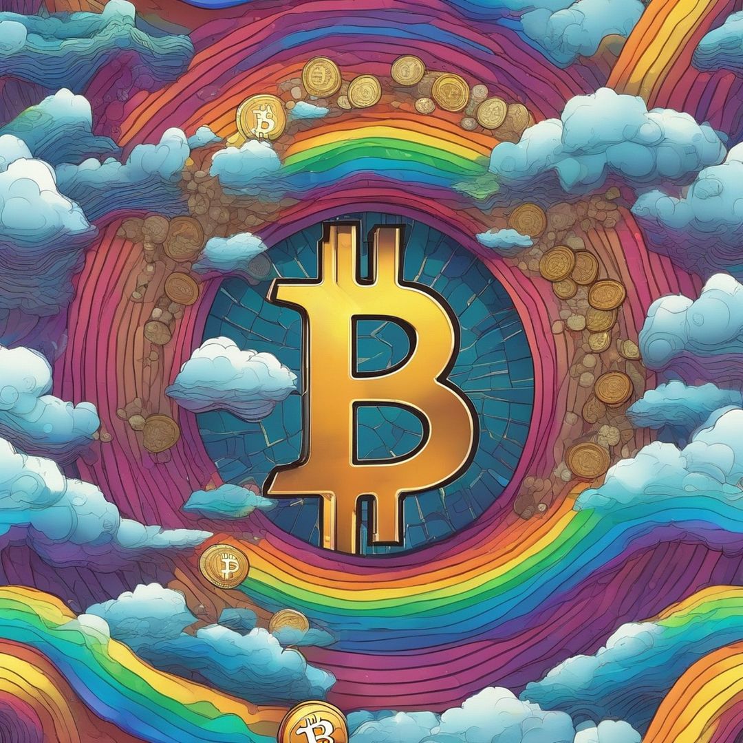 BITCOIN RAINBOW SEA