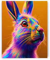 Colorful Rabbit