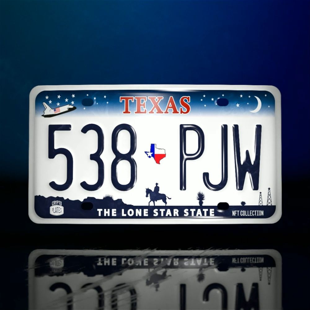 Texas | Crypto Plates USA