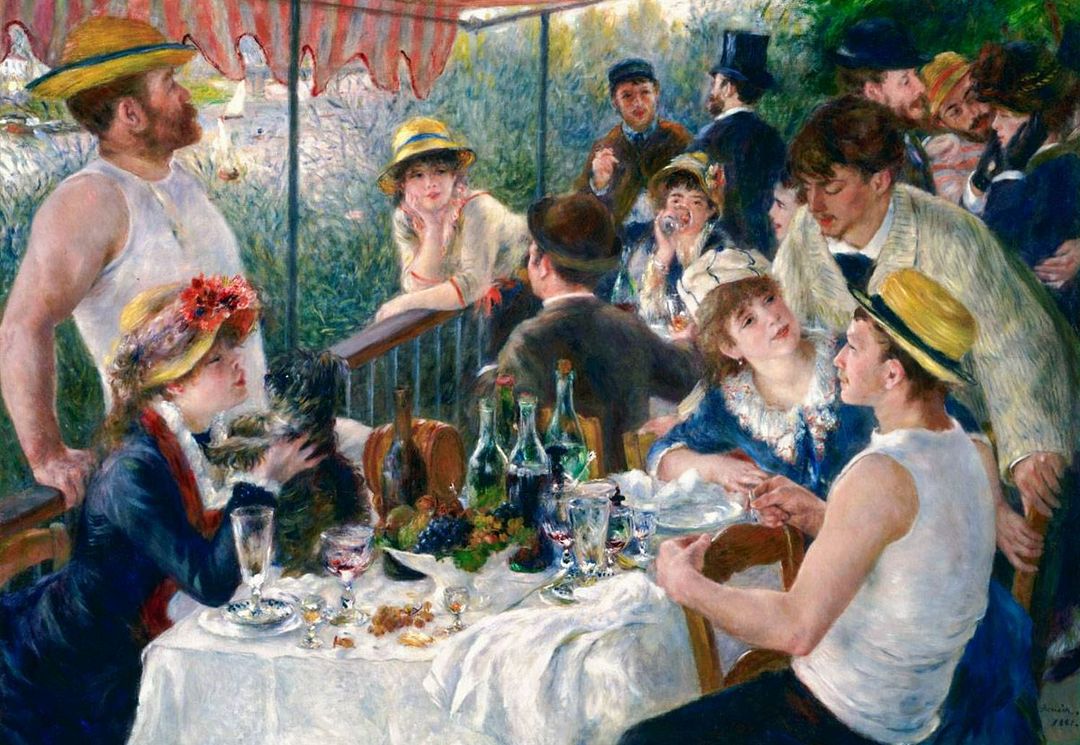 Pierre Auguste Renoir - Luncheon of the Boating Party