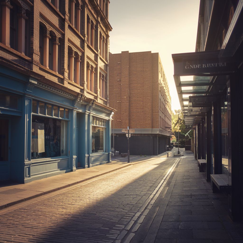 Sunlit Street