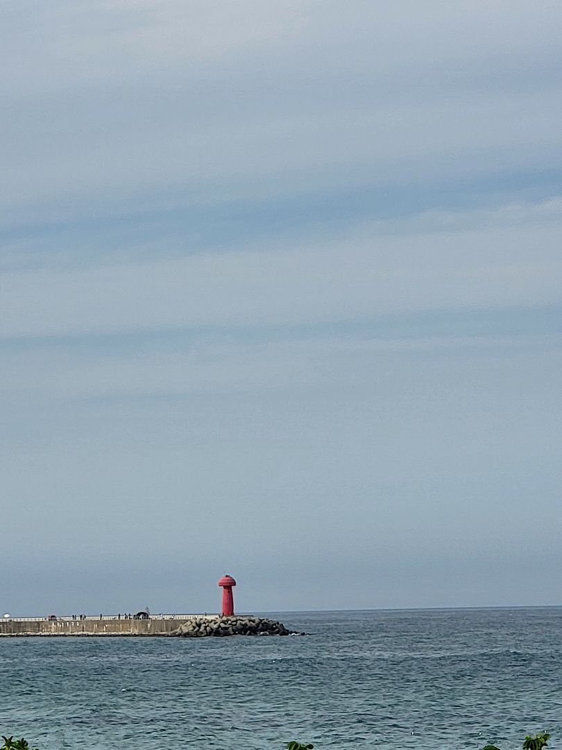 Sokcho sea pretty lighthouse