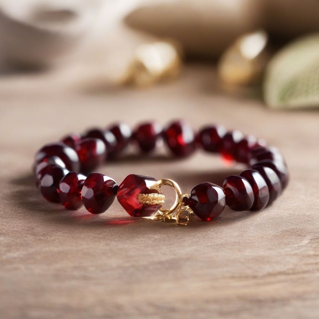 Garnet bracelet