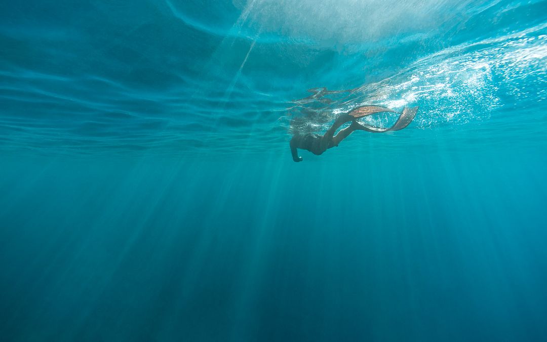 snorkeling, memory of brother