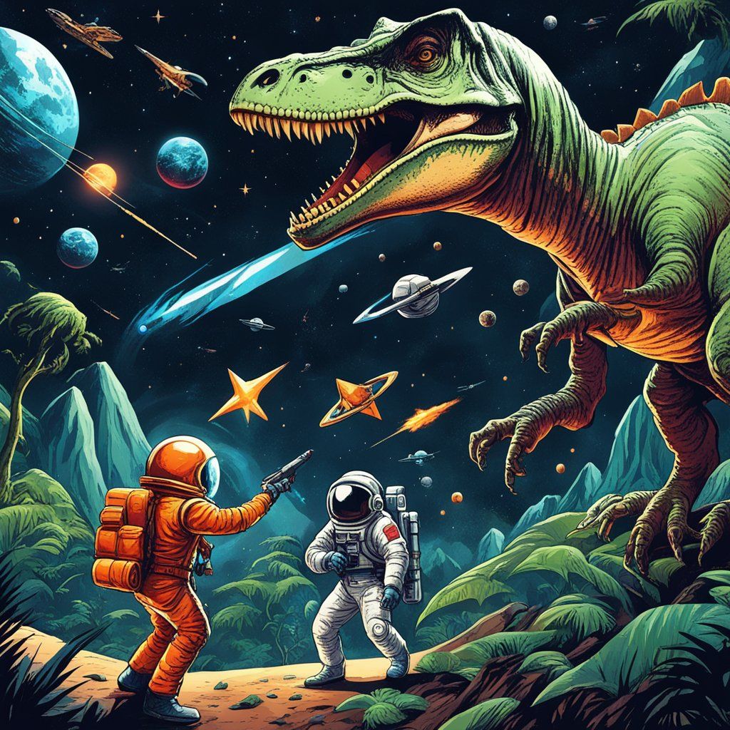 Dino Space wars #2