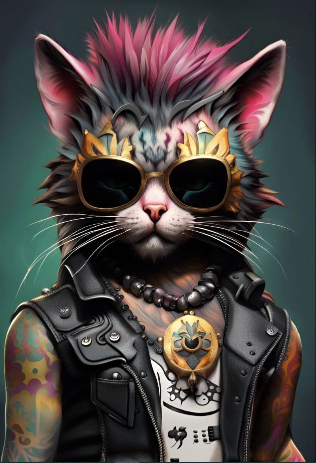 Punk Cat Joe