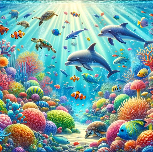 19_Colorful undersea world