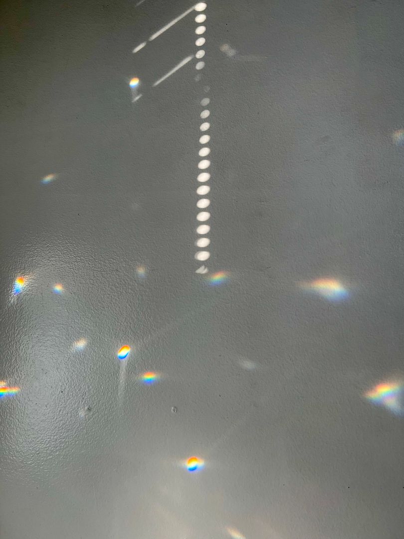 caught the refraction