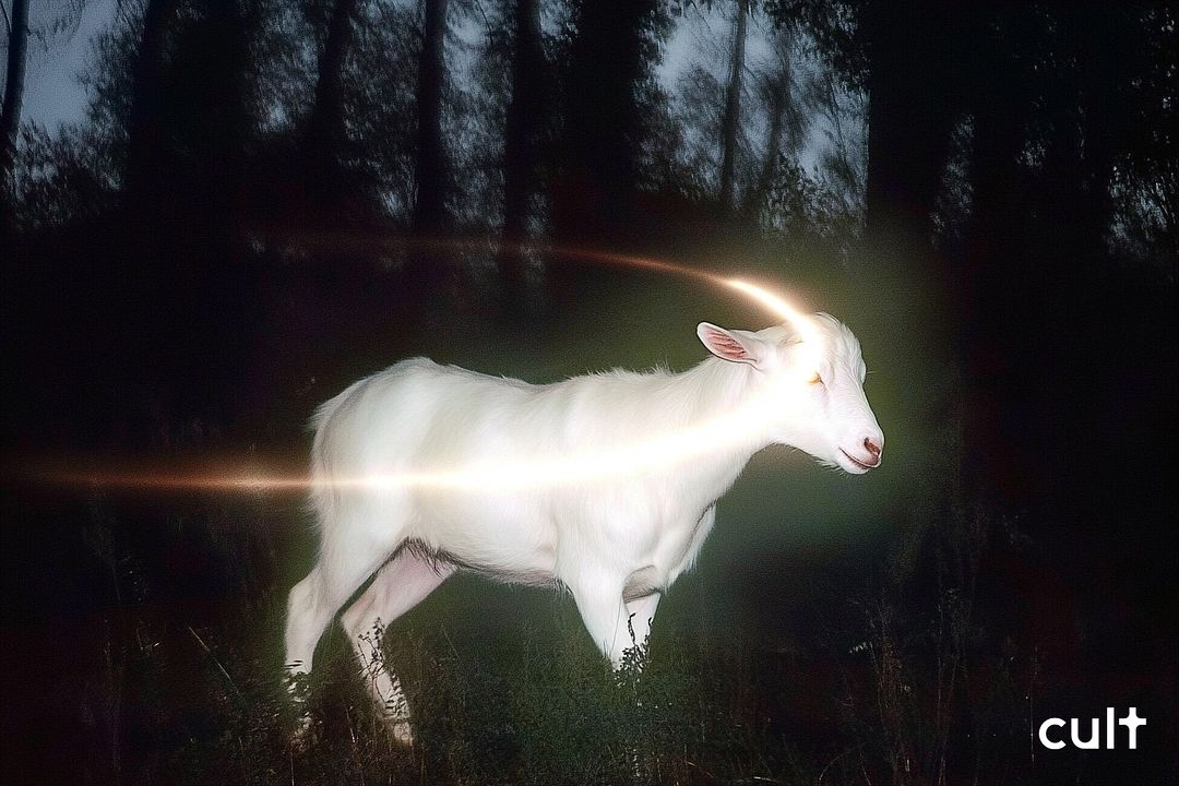 † goat in forest †