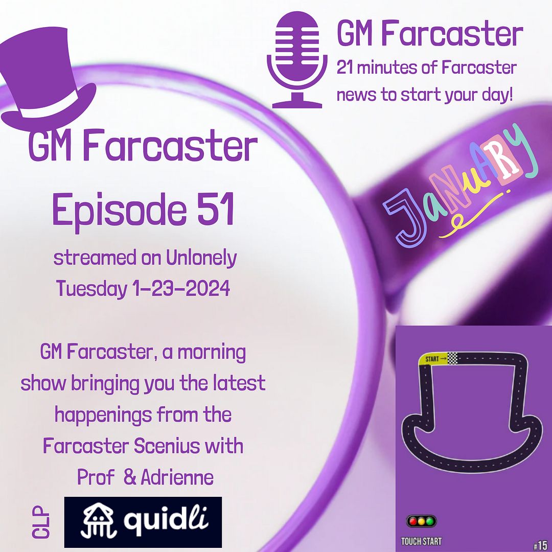 GM Farcaster ep51, Jan 23, 2024