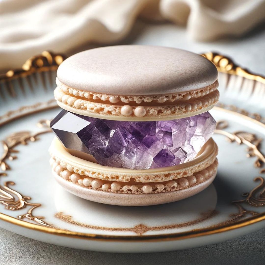 Amethyst Macaron in February