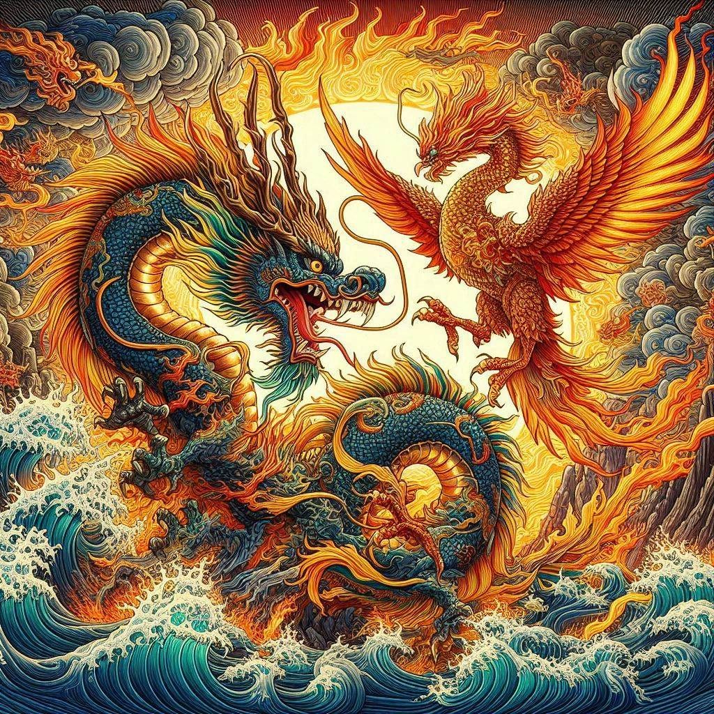 Dragon and Phoenix