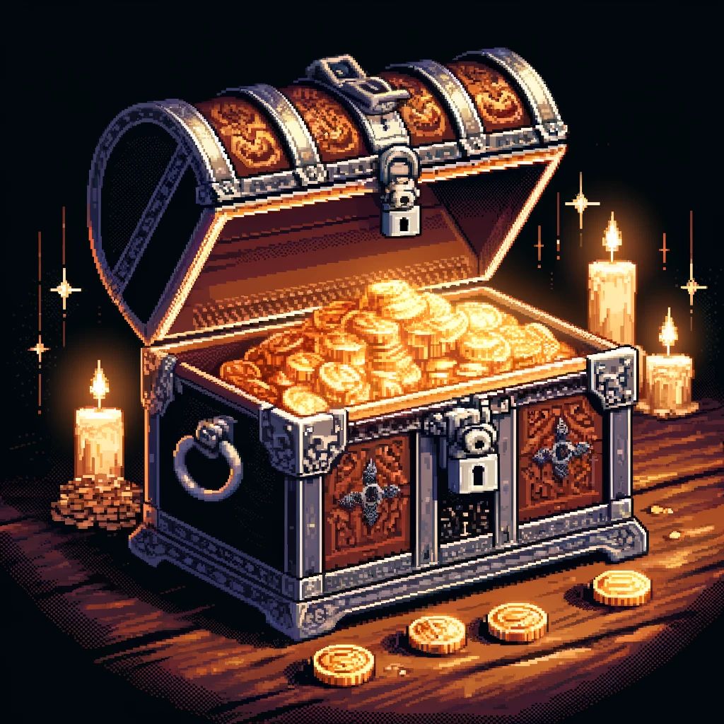 Old treasure chest