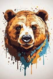 Bear splash art