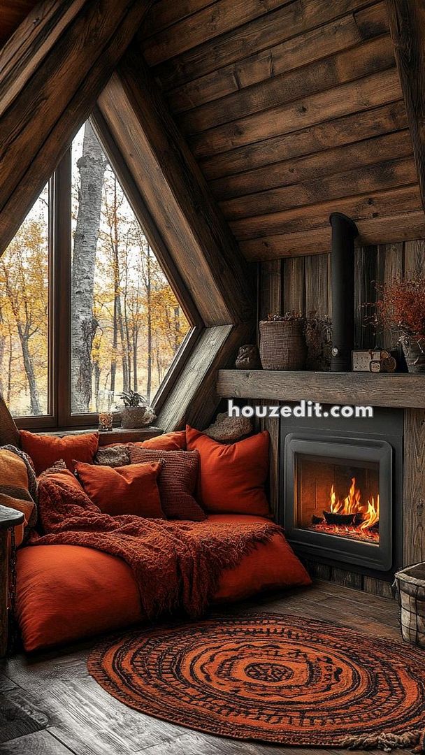 Woodland Wonders_ Explore Trendsetting Cabin Interior Ideas - HouzEdit