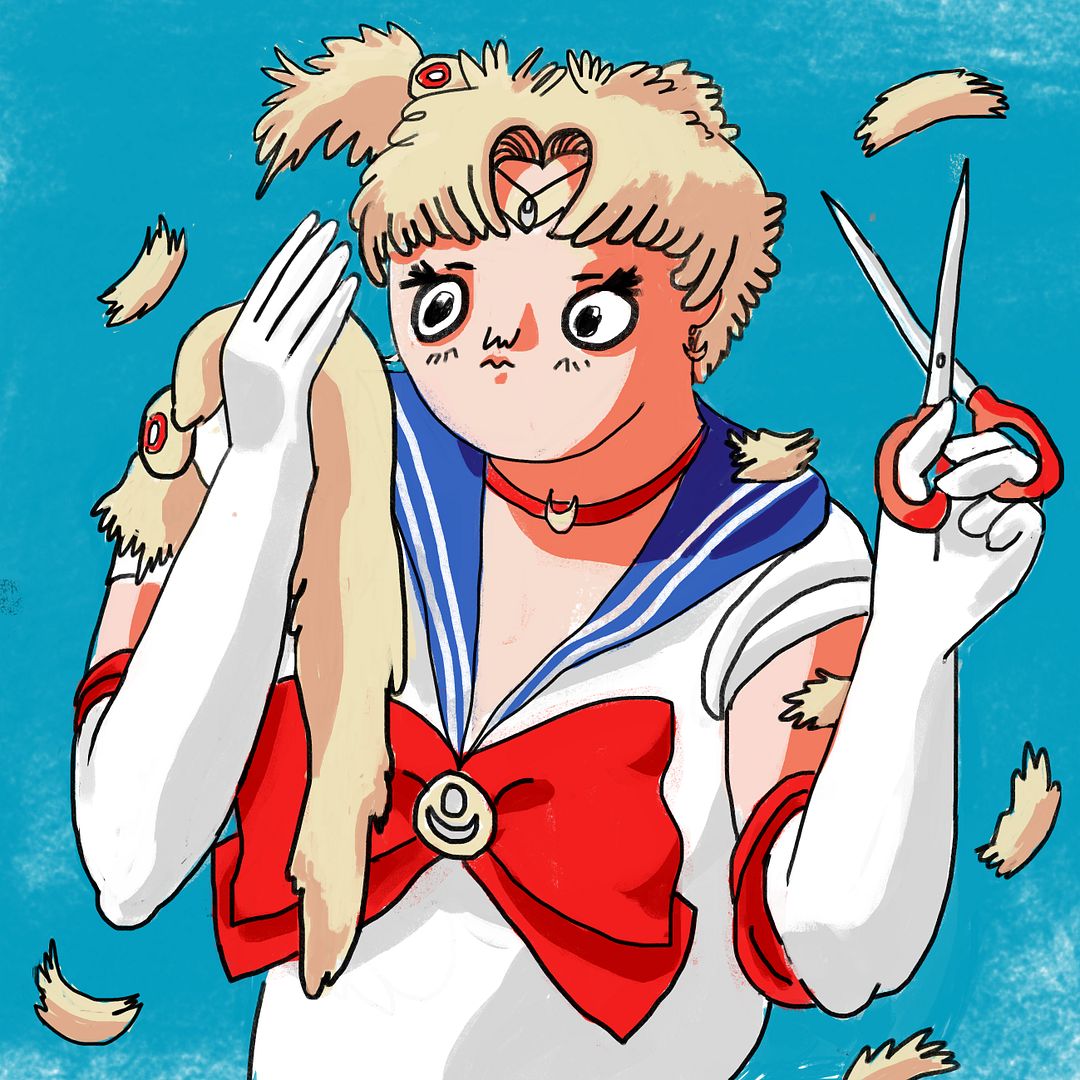 Sailor Moon gets fool when the moon is full